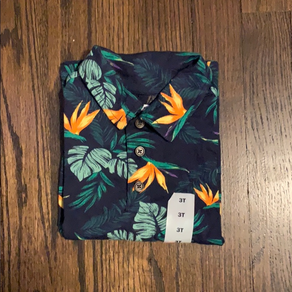 Hawaiian collar shirt Toddler
